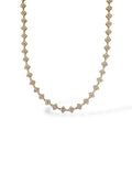 Nolita • Collier trèfles en acier inoxydable et zircons
