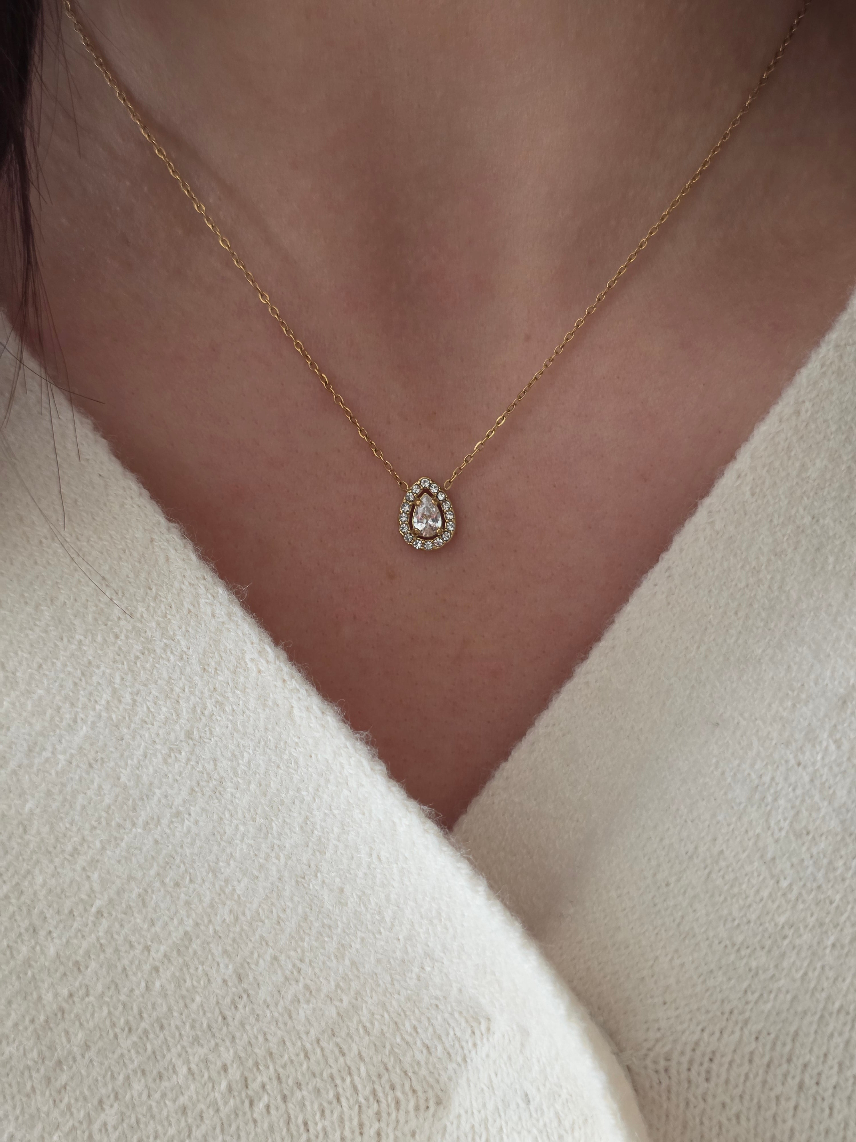 Laura • Collier en acier inoxydable