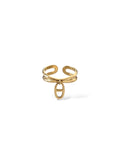 Clara • Bague en acier inoxydable