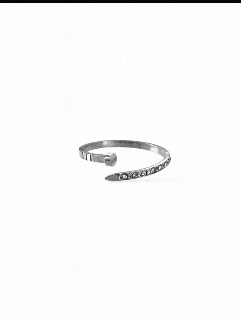 Vanille • Bague en acier inoxydable