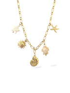 Théa • Collier breloque acier inoxydable