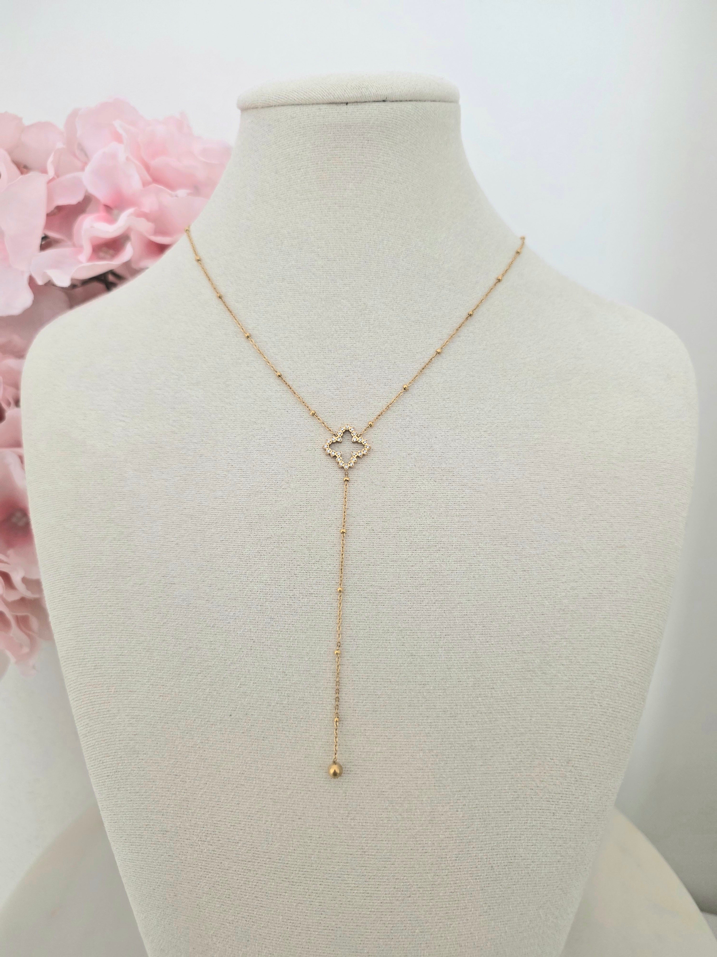 Capucine • Collier en acier inoxydable