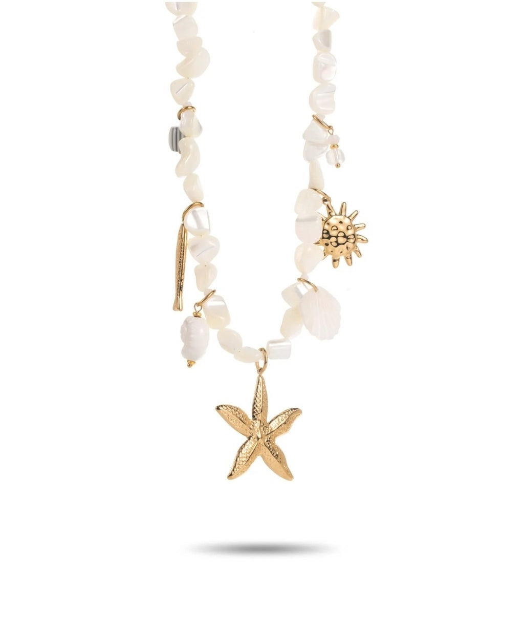 Soleïa • Collier breloque acier inoxydable