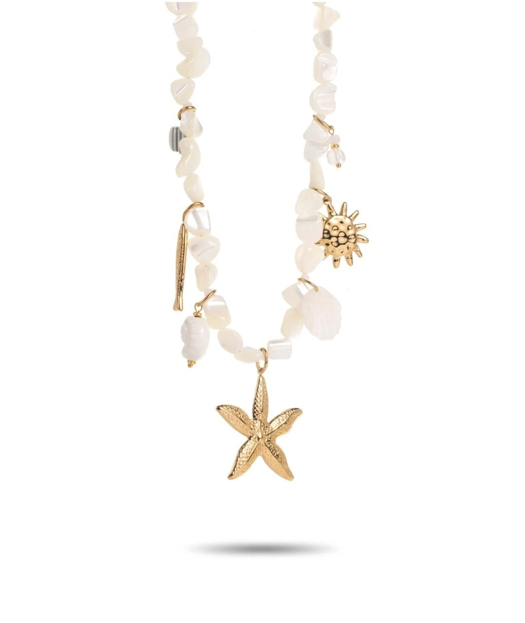 Soleïa • Collier breloque acier inoxydable