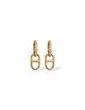 Inaya • Boucles d'oreilles en acier inoxydable