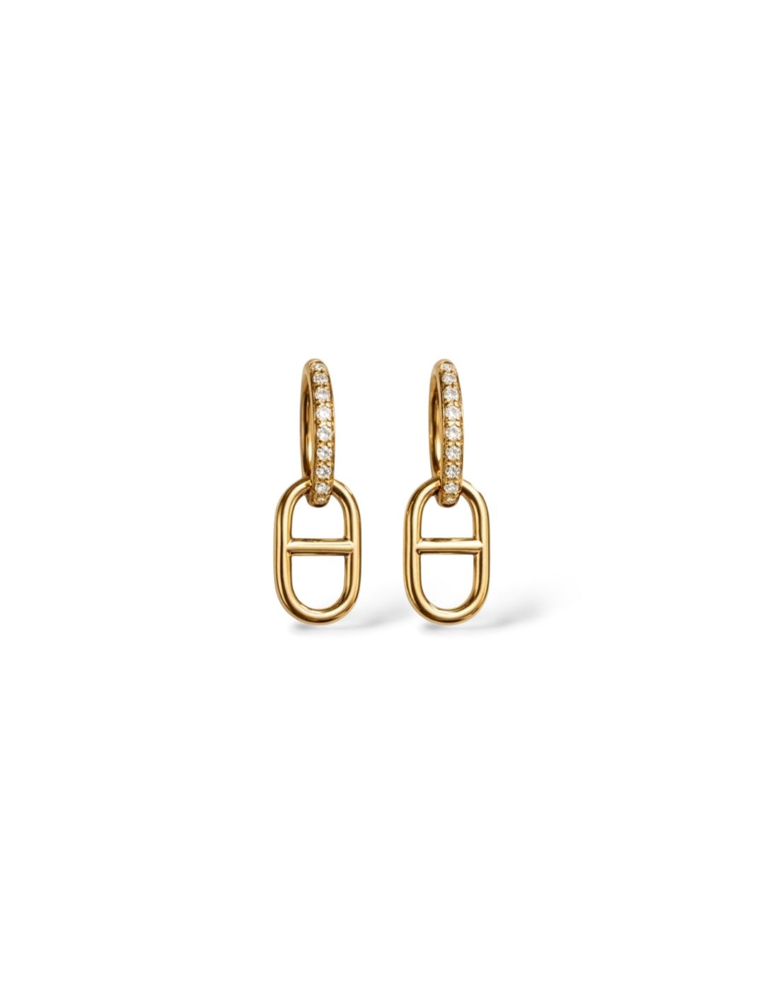 Inaya • Boucles d'oreilles en acier inoxydable