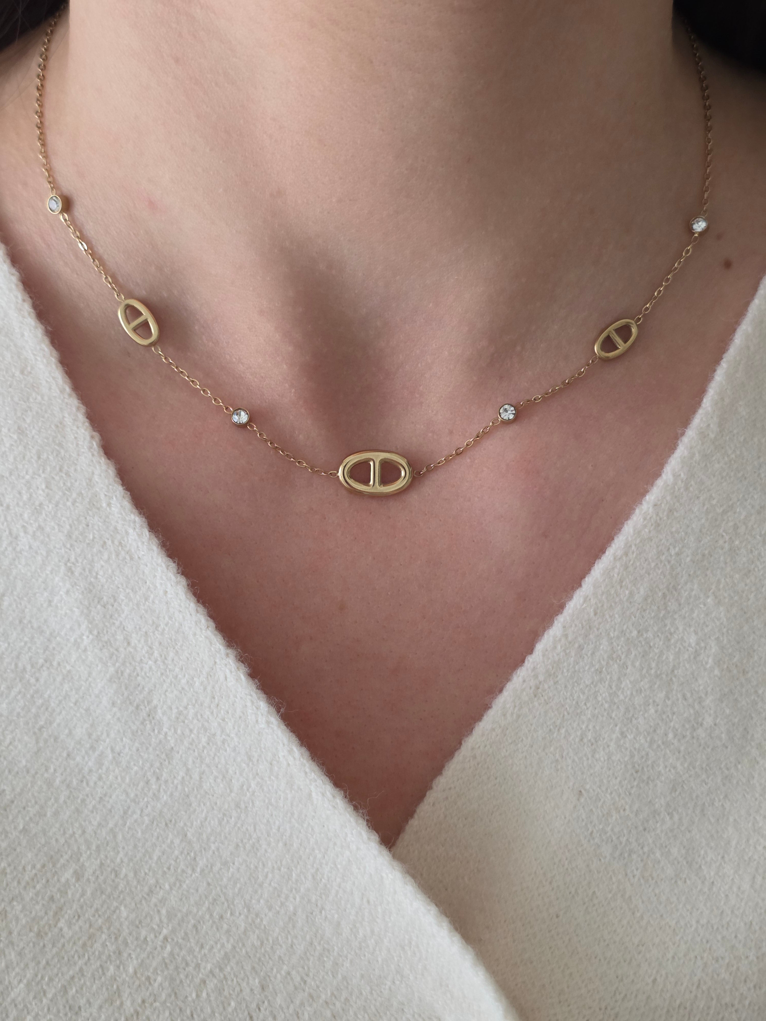 Zita • Collier en acier inoxydable