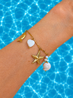 Hina • Bracelet breloque acier inoxydable