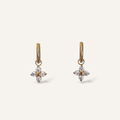Julia • Boucles d'oreilles en acier inoxydable