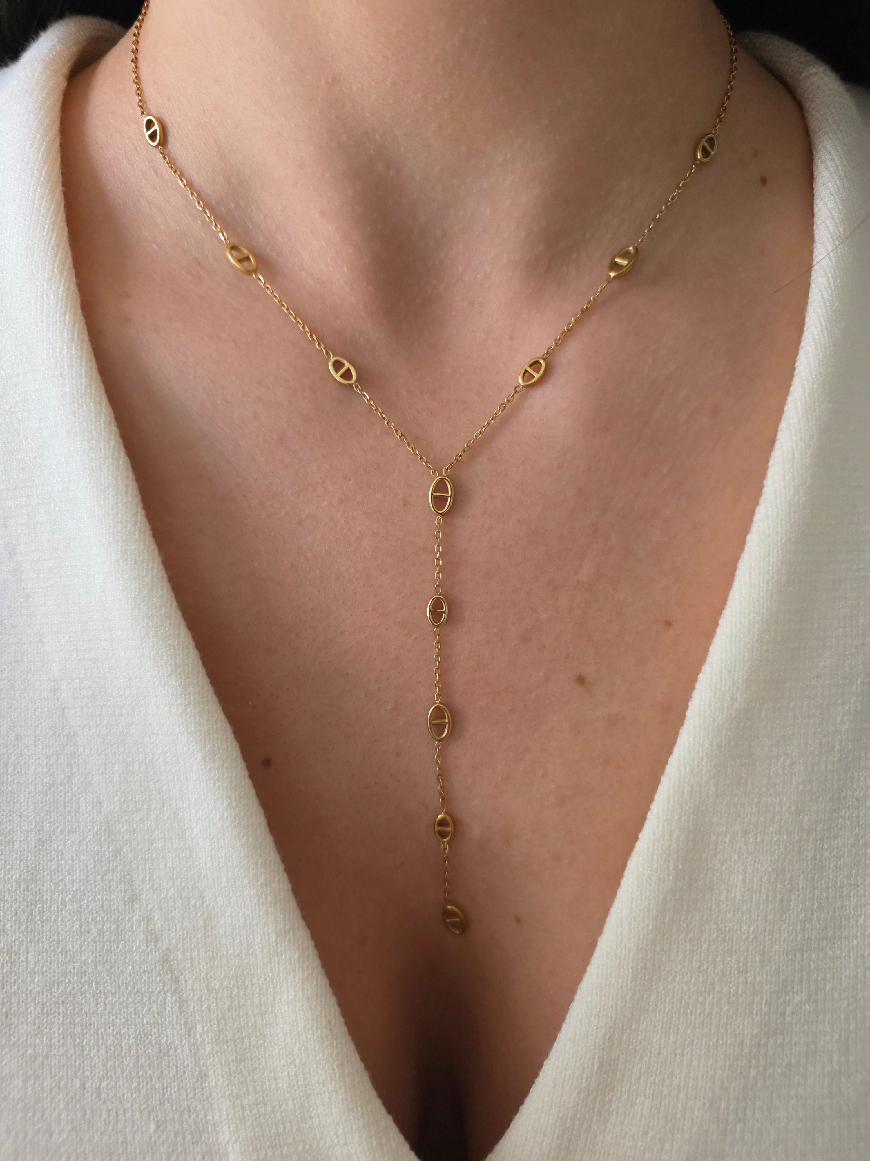 Émilie • Collier en acier inoxydable