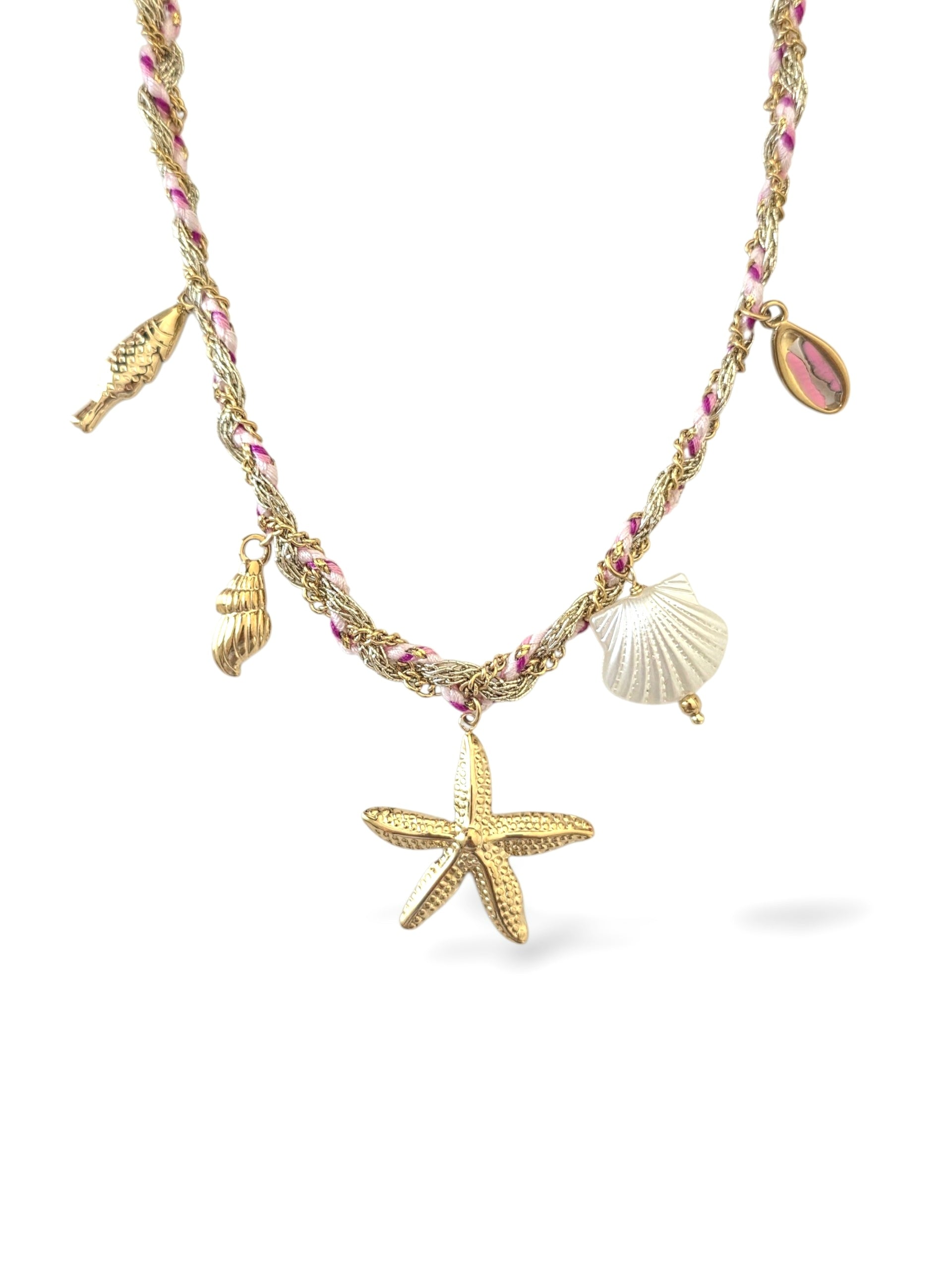 Mana • Collier breloque acier inoxydable