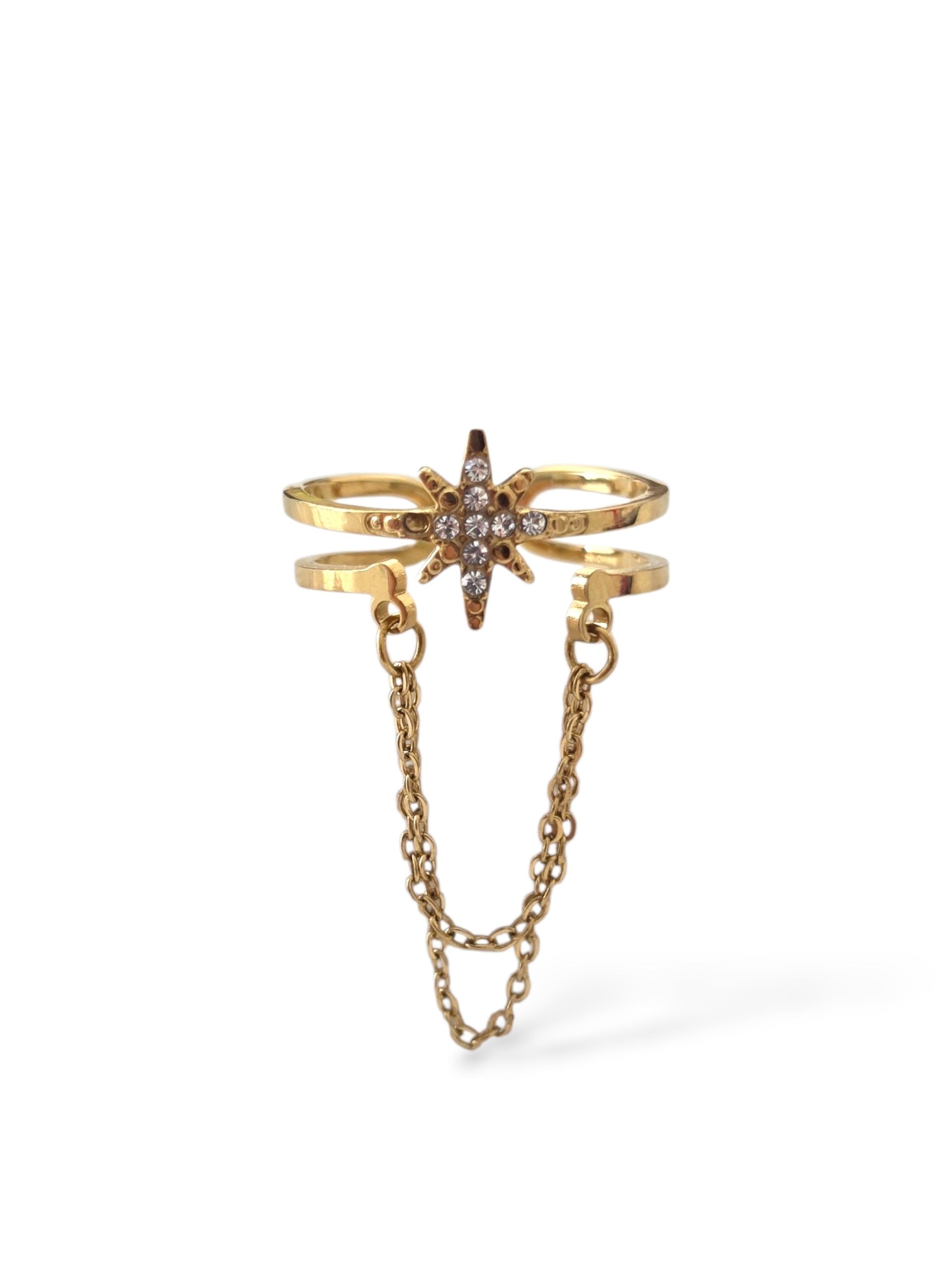 Ines • Bague en acier inoxydable