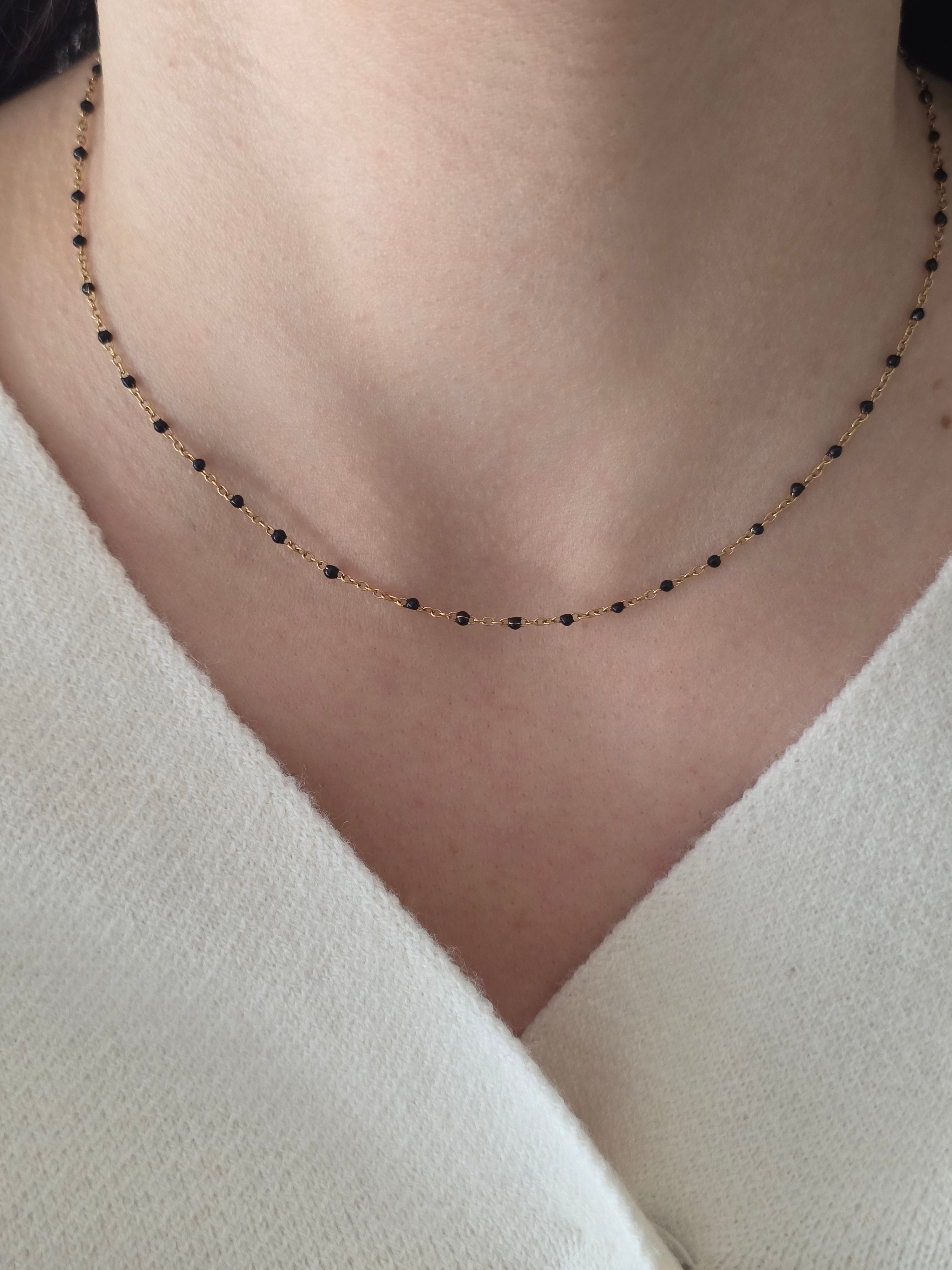 Jeanne • Collier en acier inoxydable