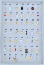 Bar à charms • Collier breloque acier inoxydable