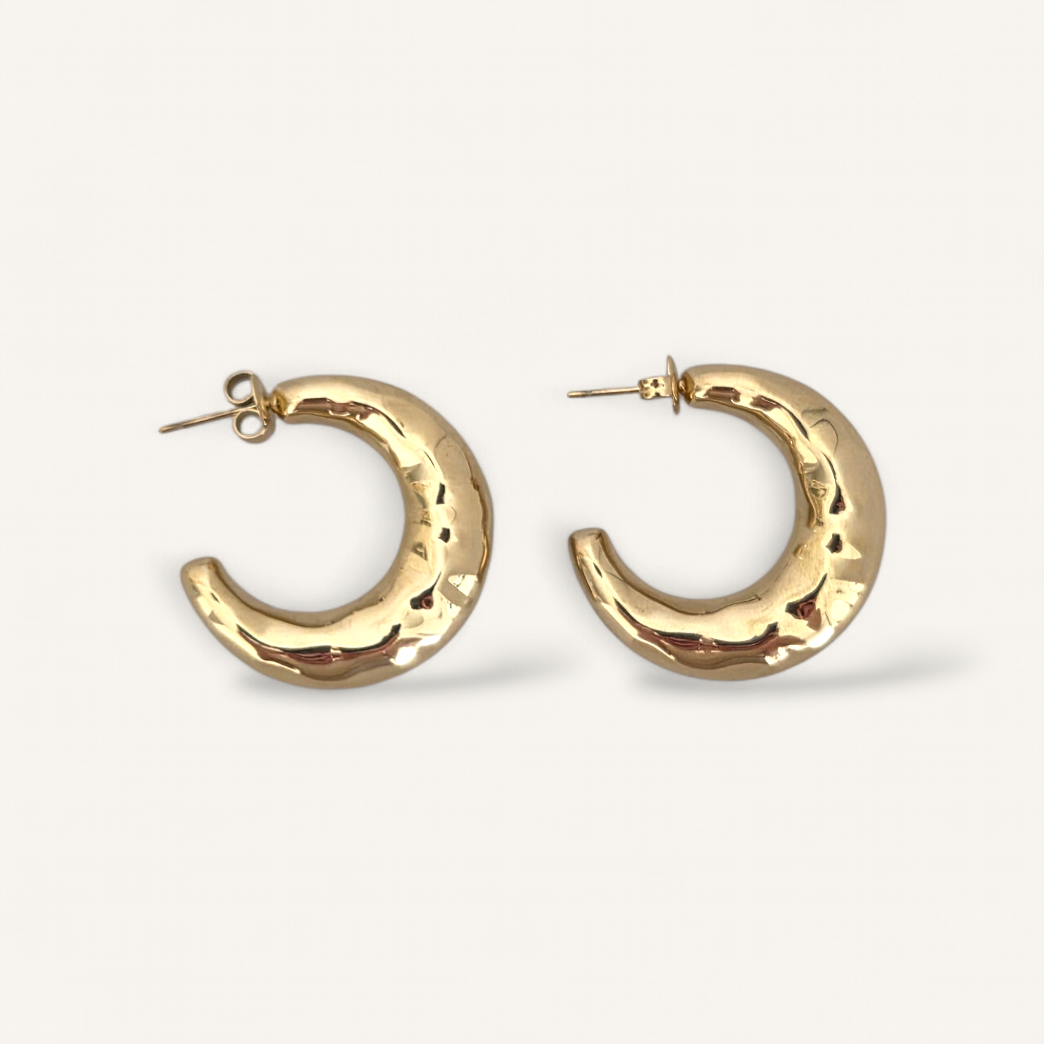 Amélia • Boucles d'oreilles en acier inoxydable