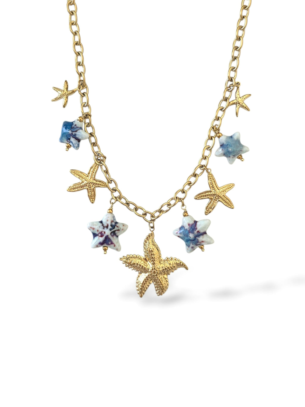 Tahïnie • Collier breloque acier inoxydable