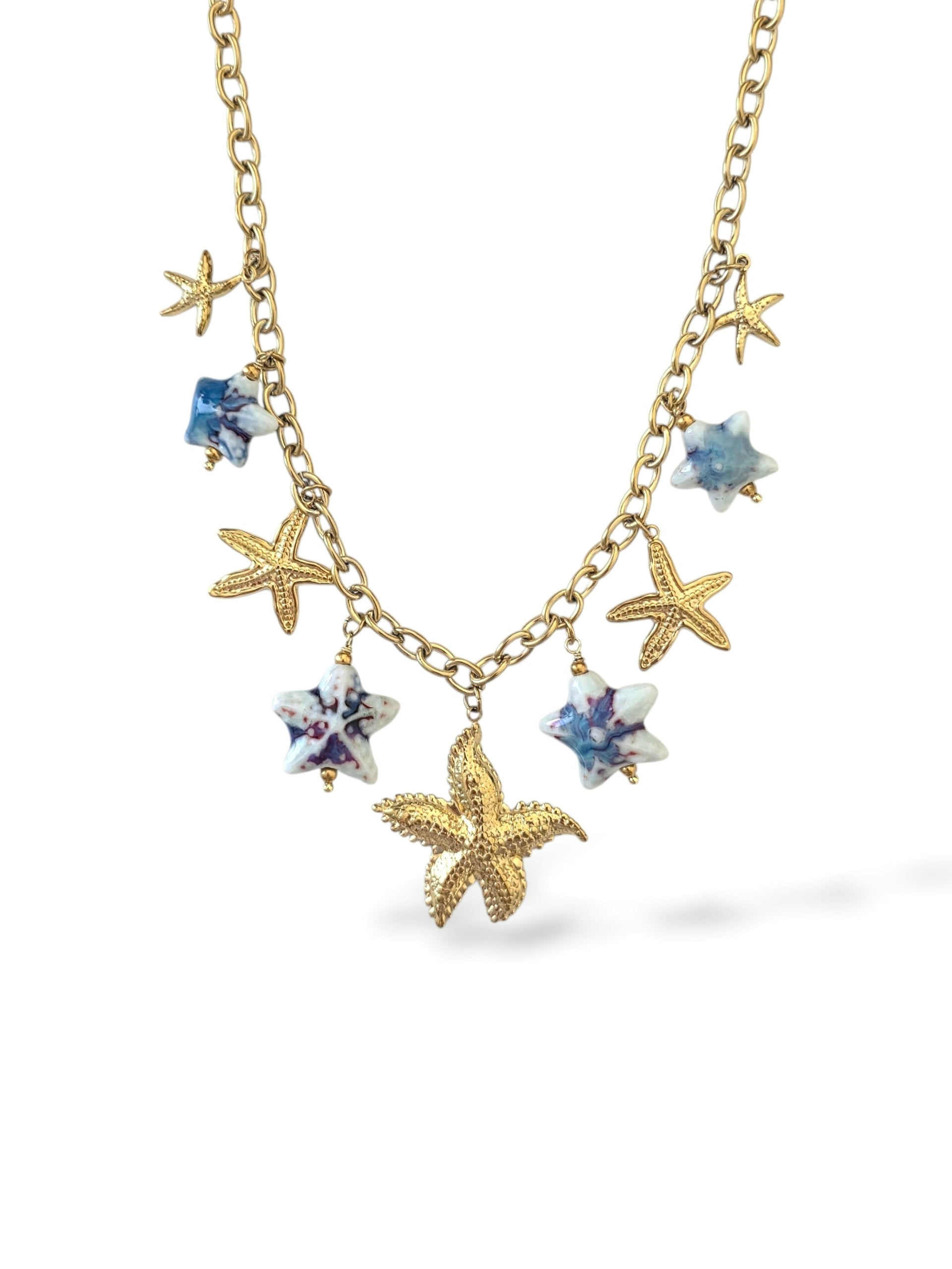 Tahïnie • Collier breloque acier inoxydable