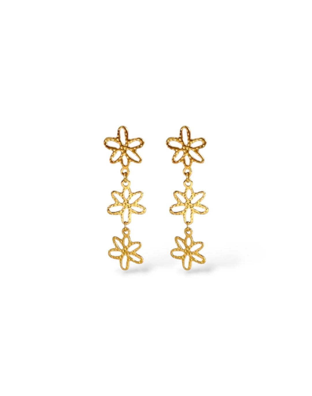 Erika • Boucles d'oreilles en acier inoxydable