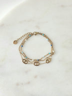 BRACELET LIVIA BLEU CIEL