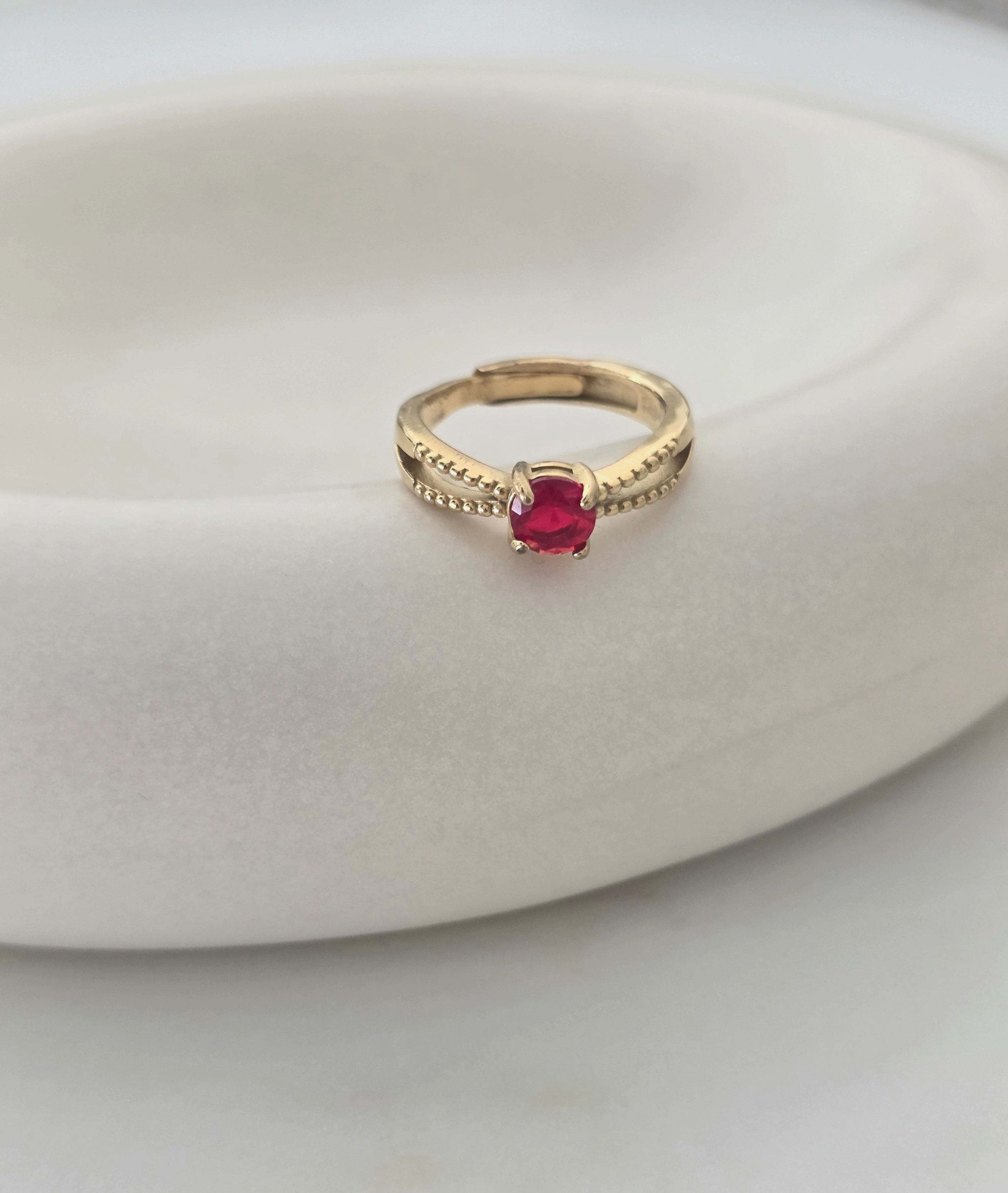 Nora • Bague en acier inoxydable