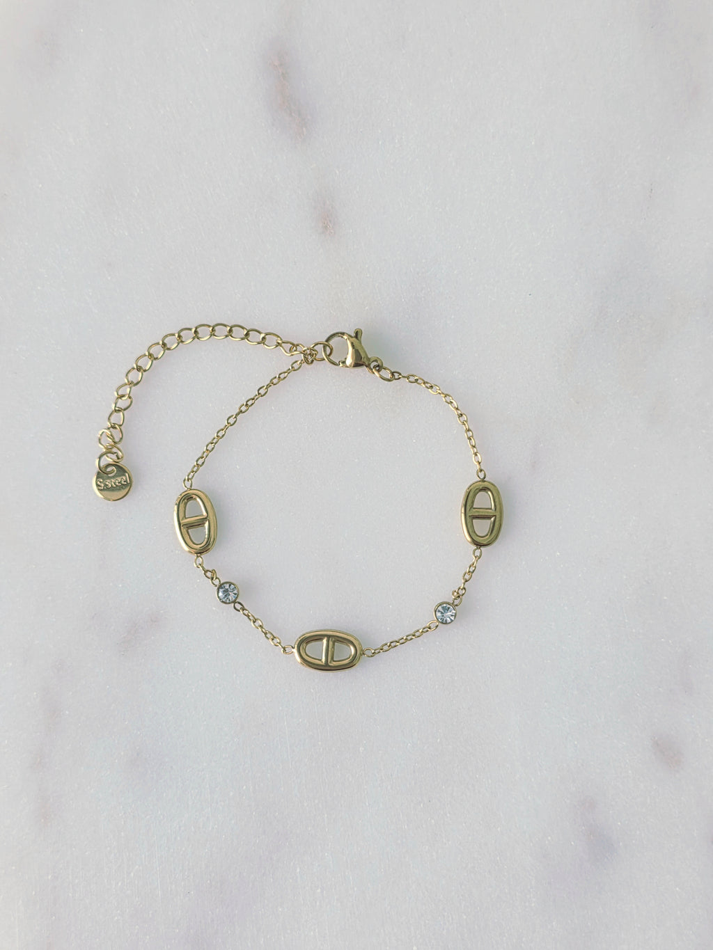 Charlie • Bracelet acier inoxydable