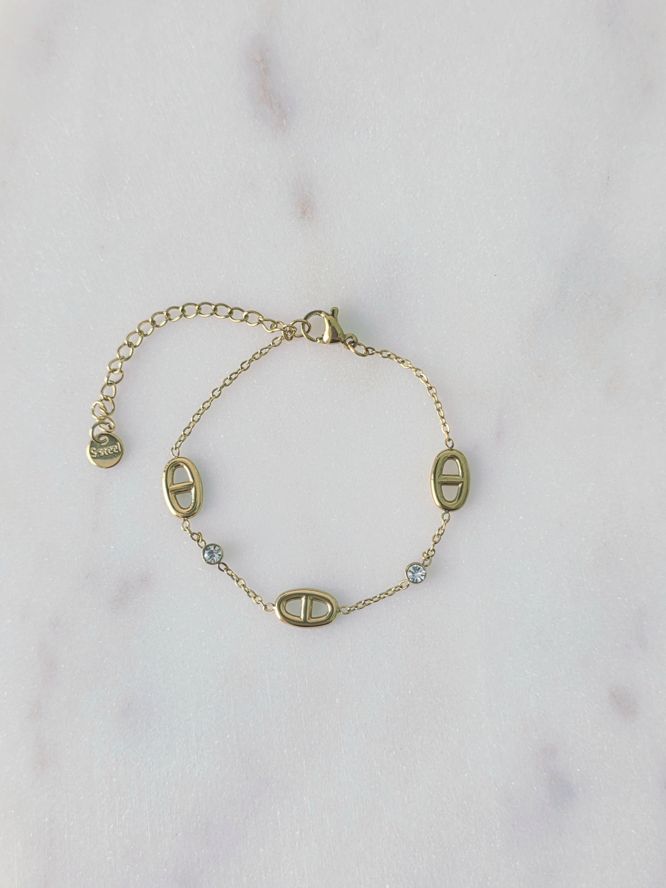 Charlie • Bracelet acier inoxydable