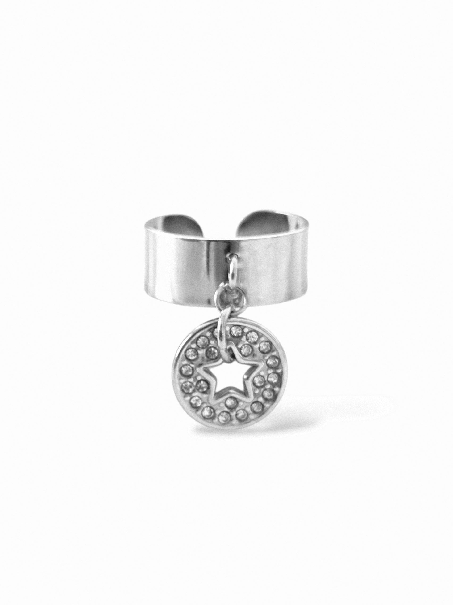 Andrea • Bague en acier inoxydable