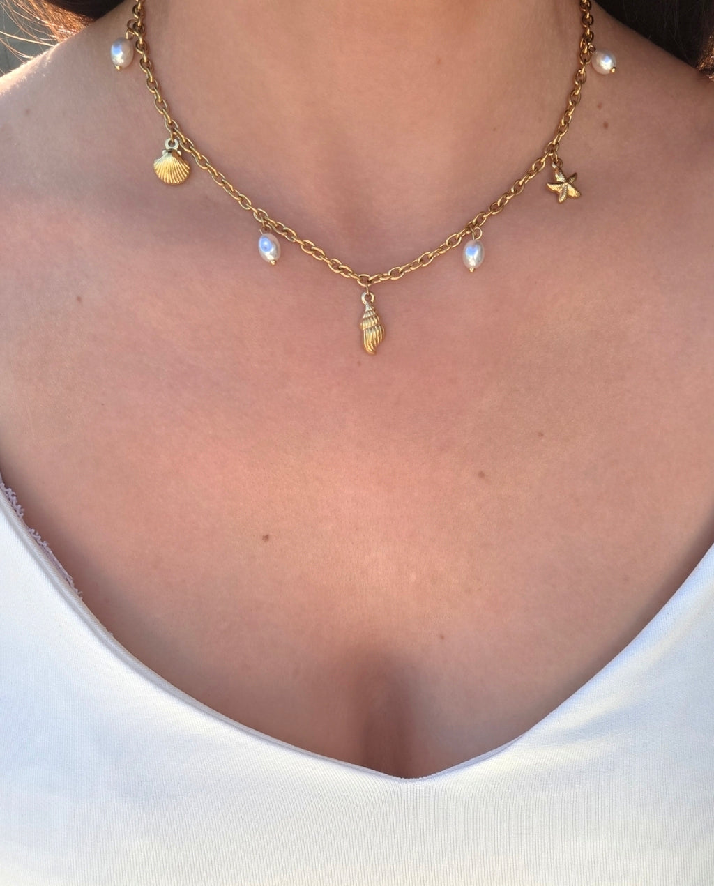 Sana • Collier breloque acier inoxydable