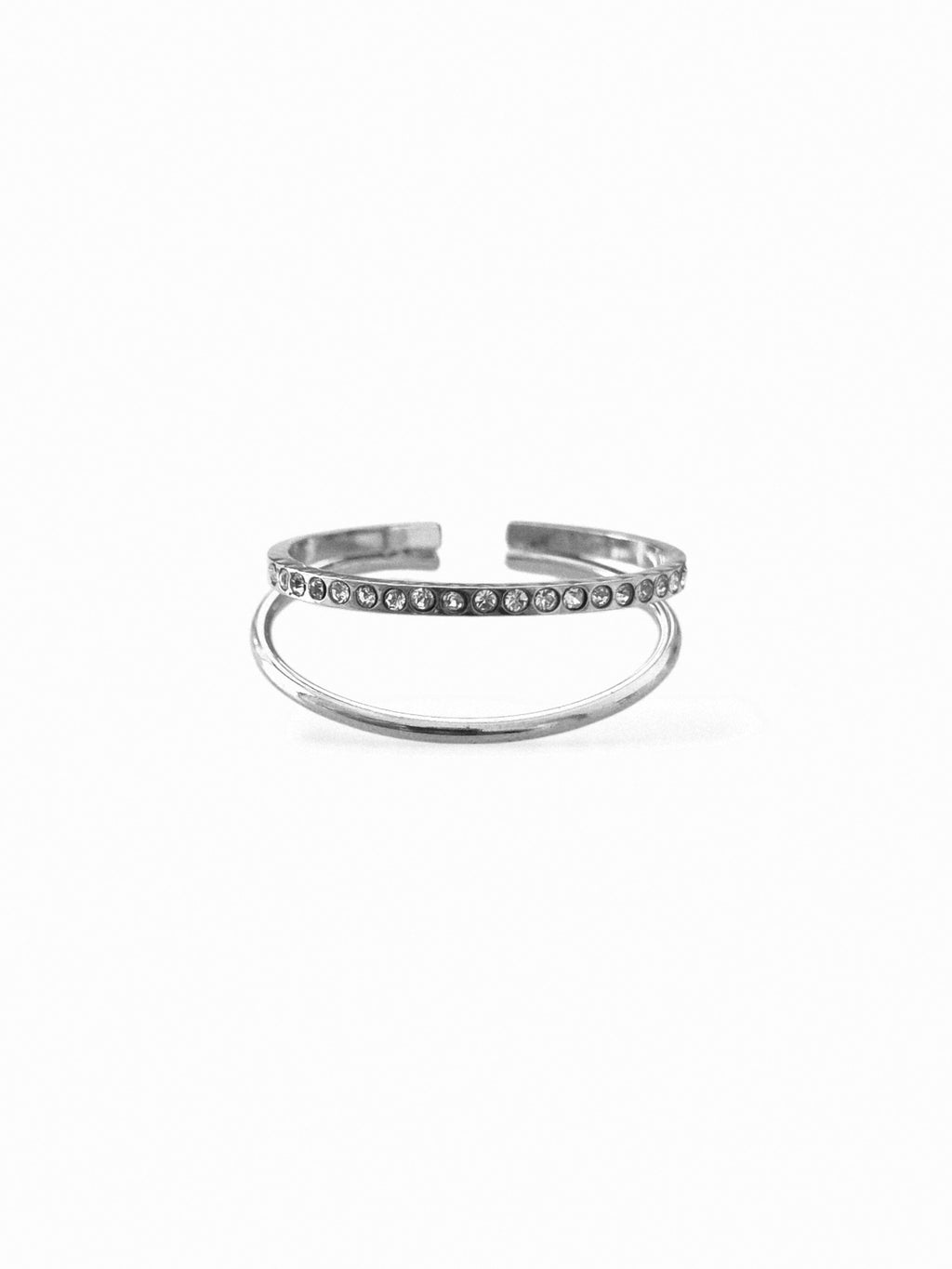 Zélia • Bague en acier inoxydable