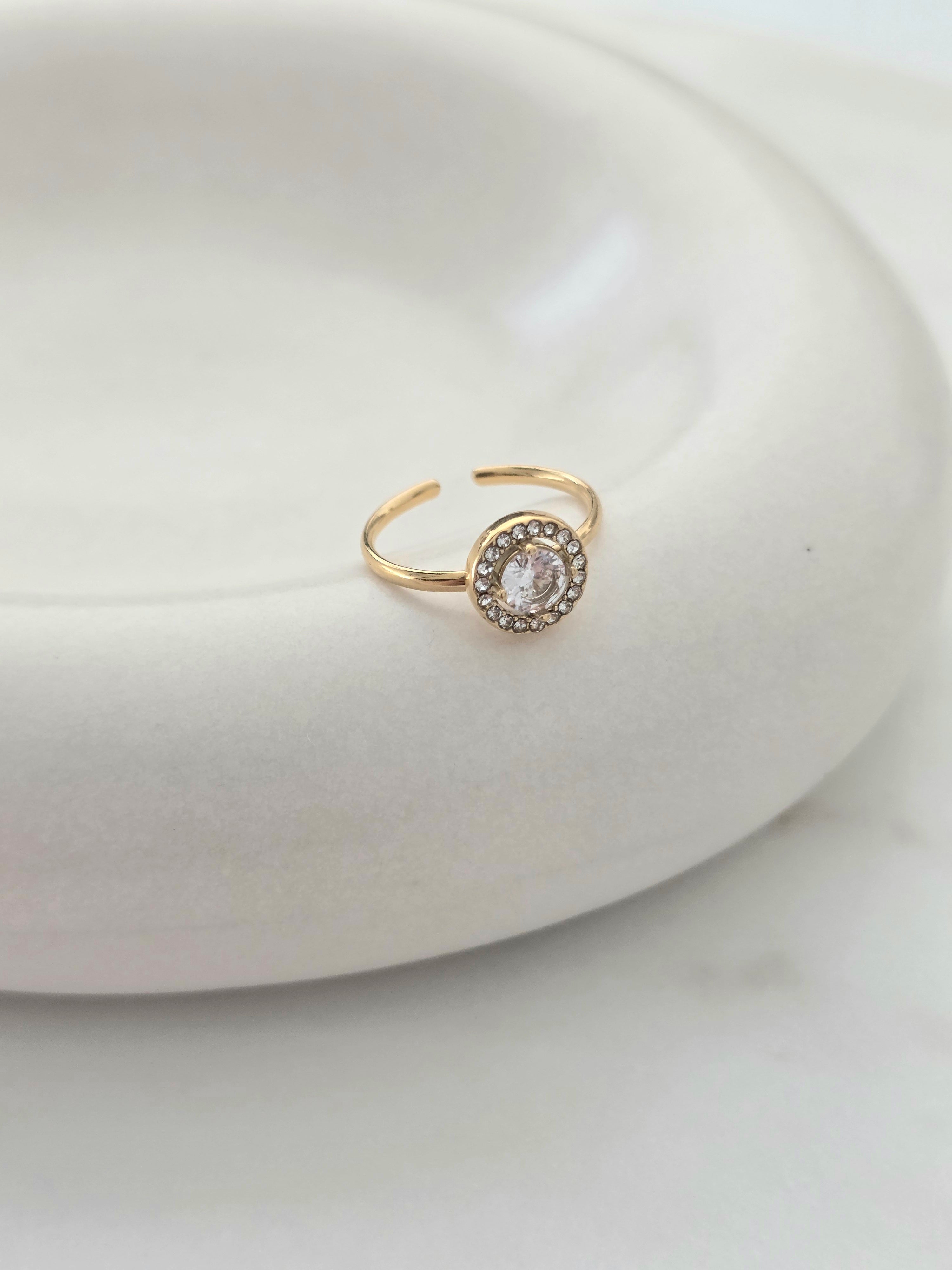 Lise • Bague en acier inoxydable