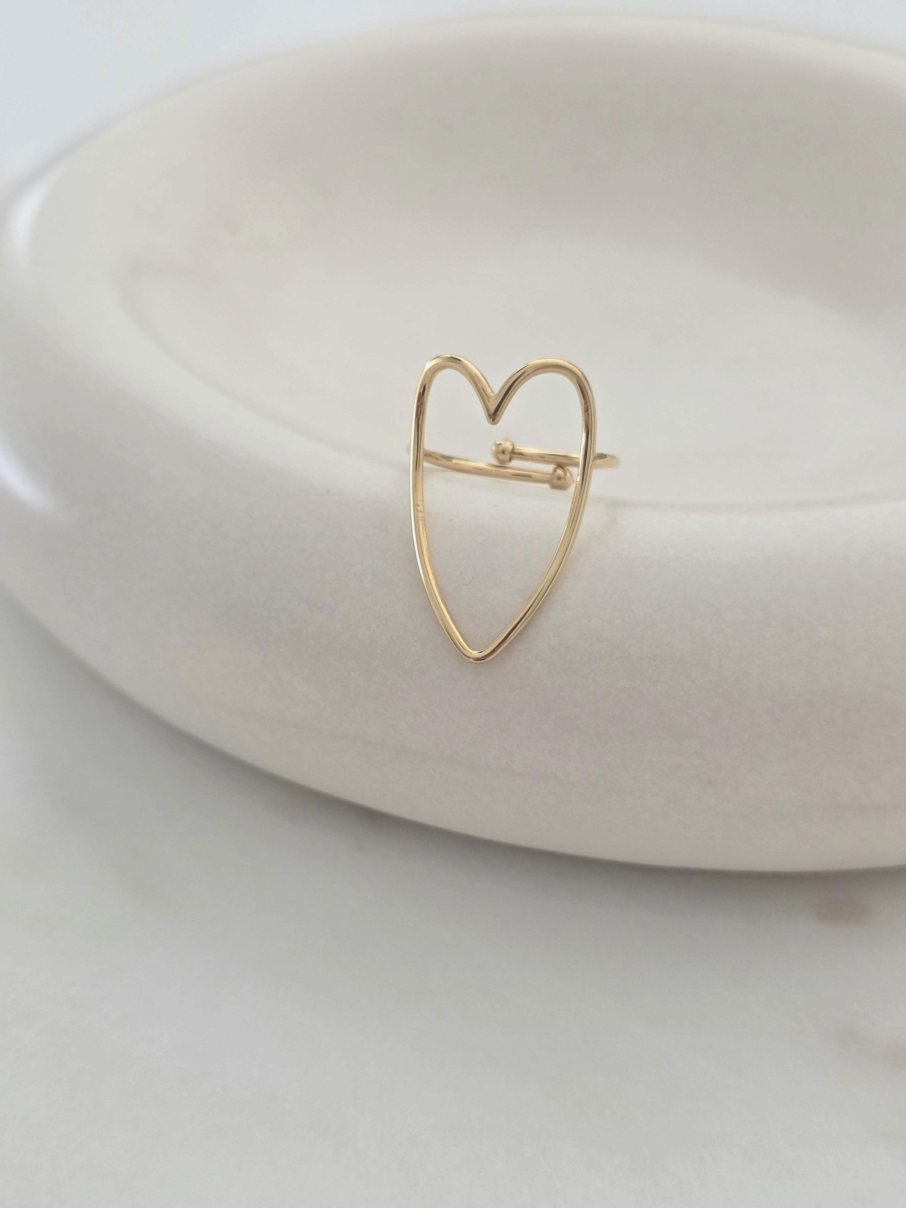 Amanda • Bague en acier inoxydable