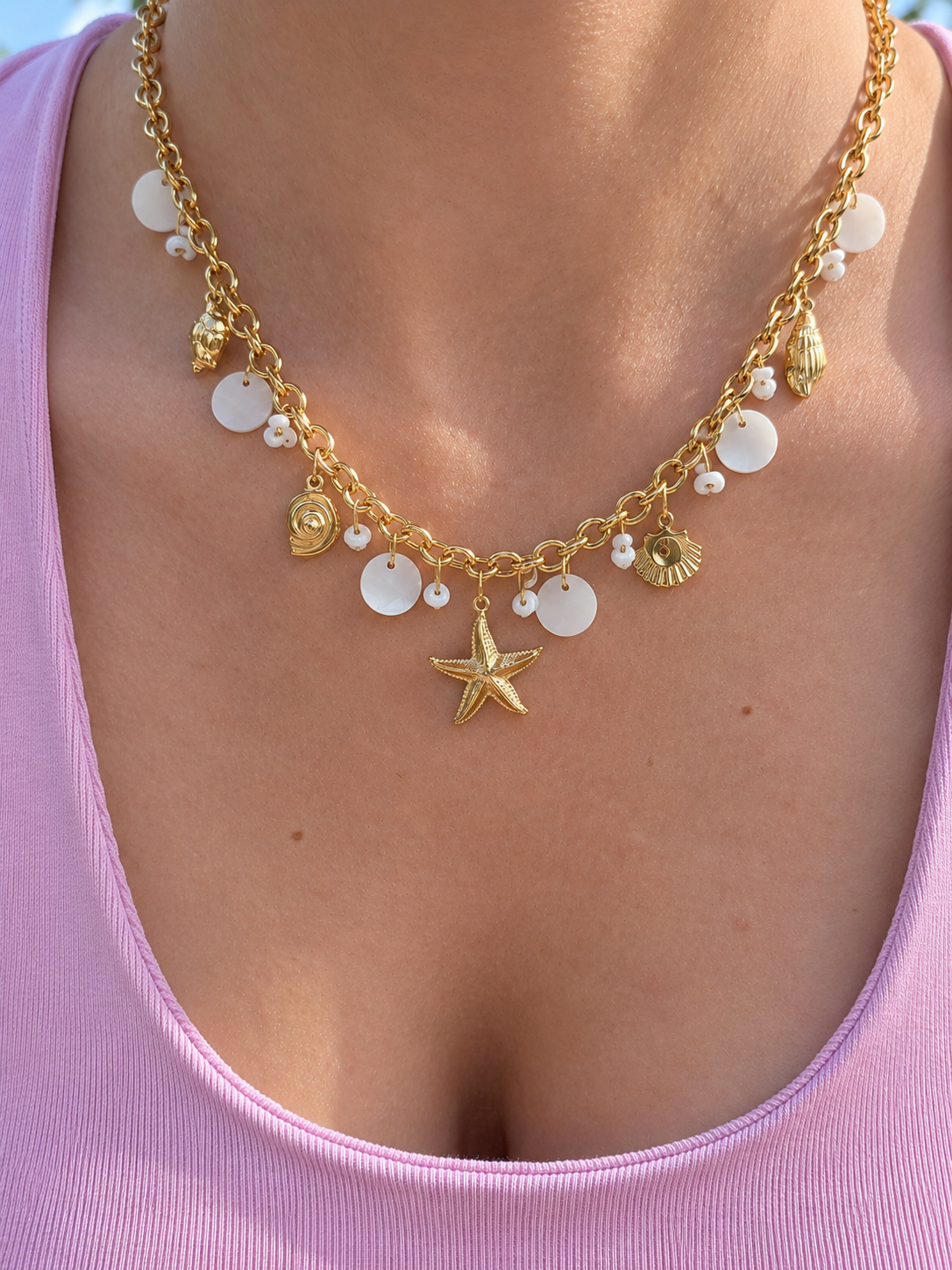 Hoani • Collier breloque acier inoxydable