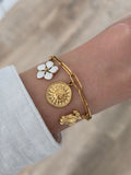 Bar à charms • Bracelet breloque acier inoxydable