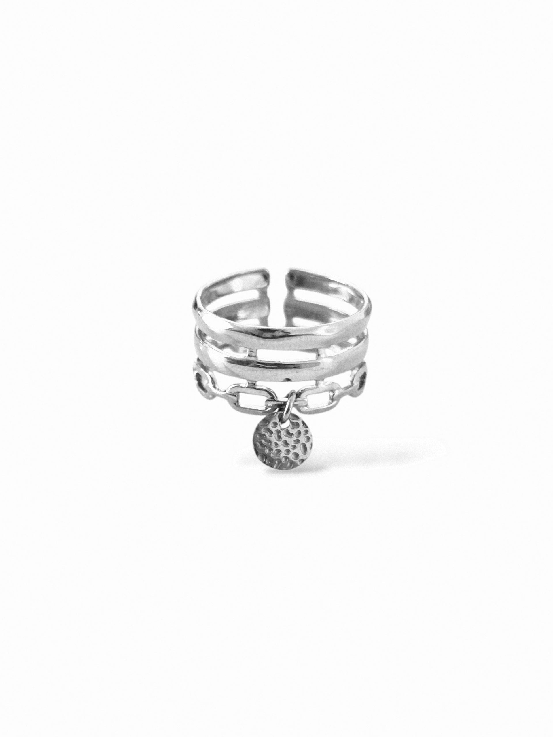 Assia • Bague en acier inoxydable