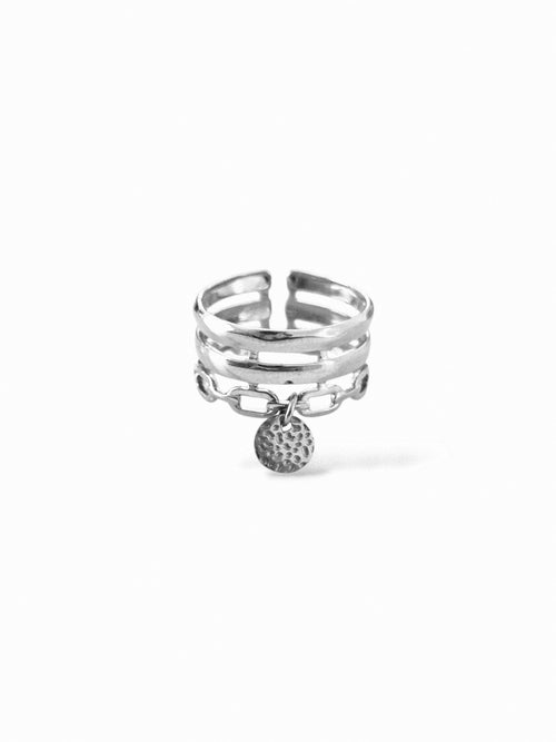 Assia • Bague en acier inoxydable