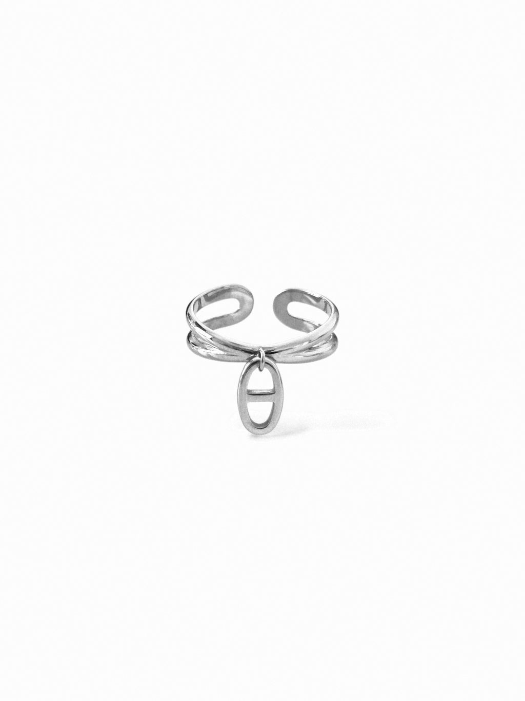 Clara • Bague en acier inoxydable