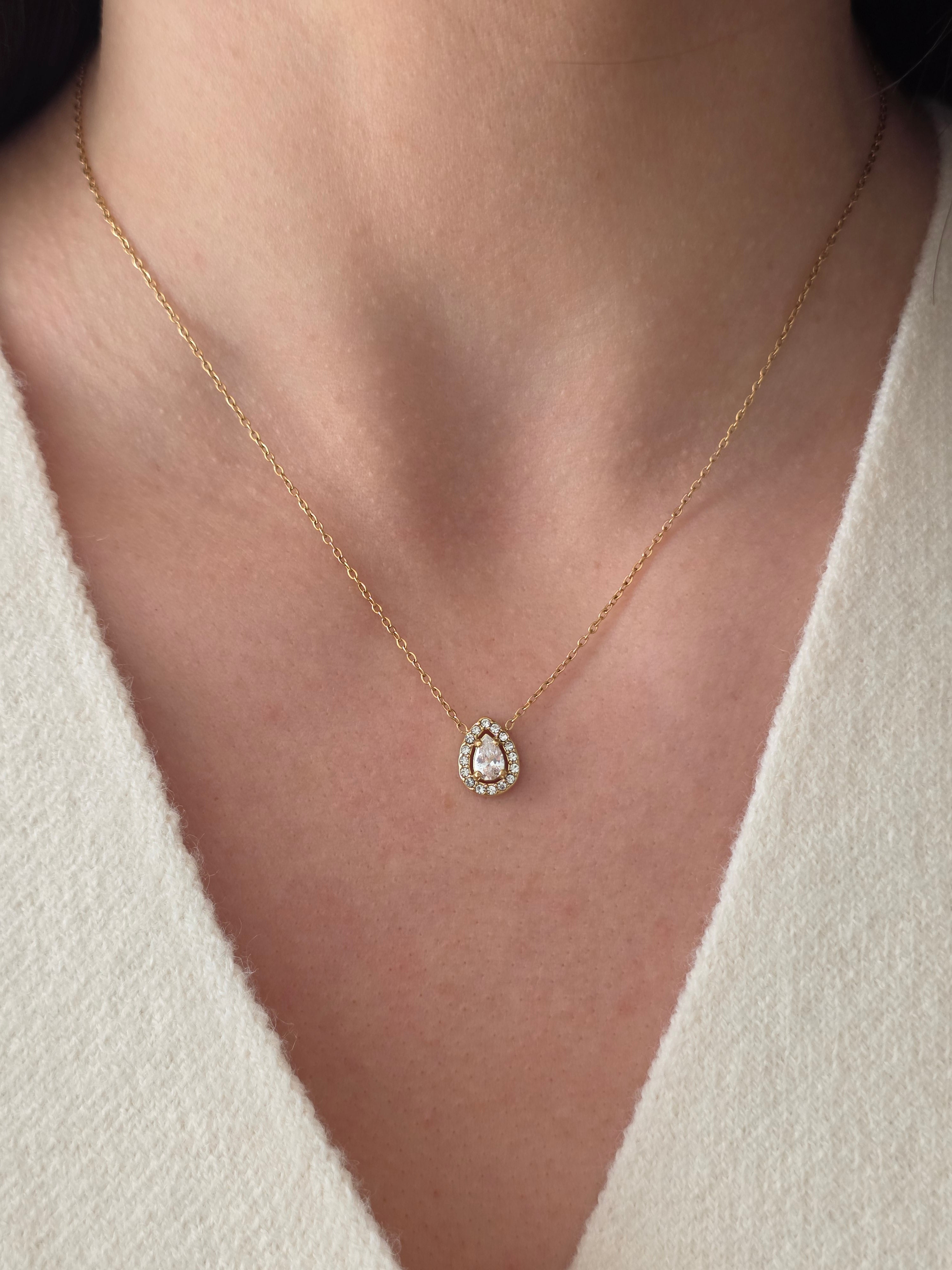 Laura • Collier en acier inoxydable