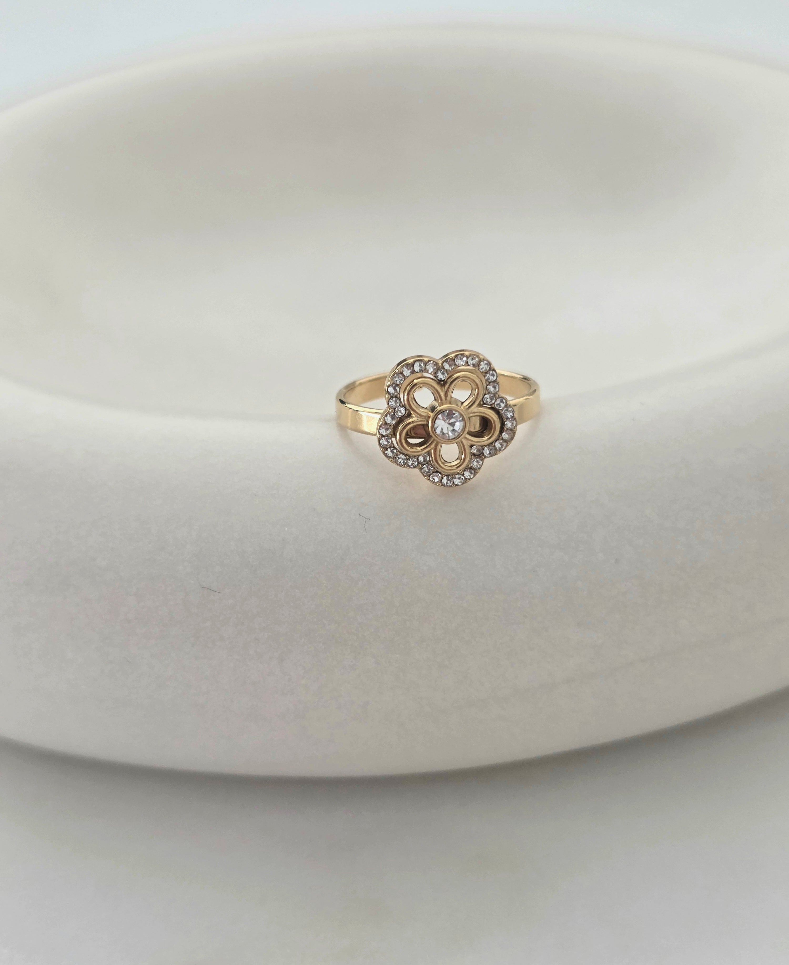 Tamara • Bague en acier inoxydable