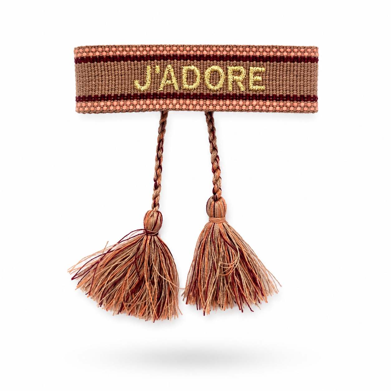 Liany • Bracelet J’adore en tissu
