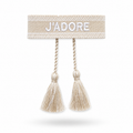 Liany • Bracelet J’adore en tissu