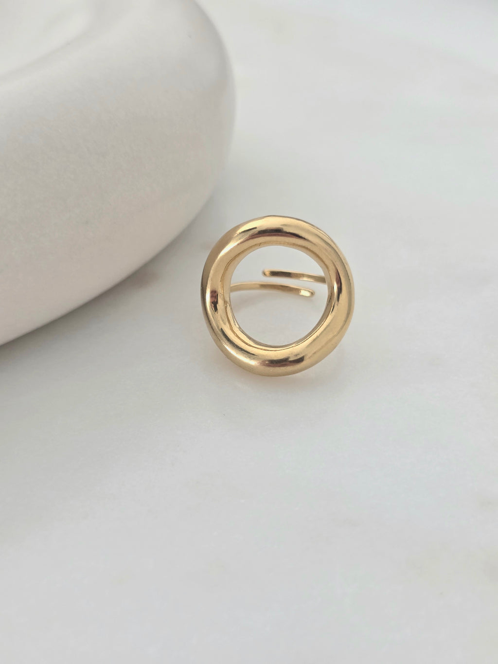 Louise • Bague en acier inoxydable