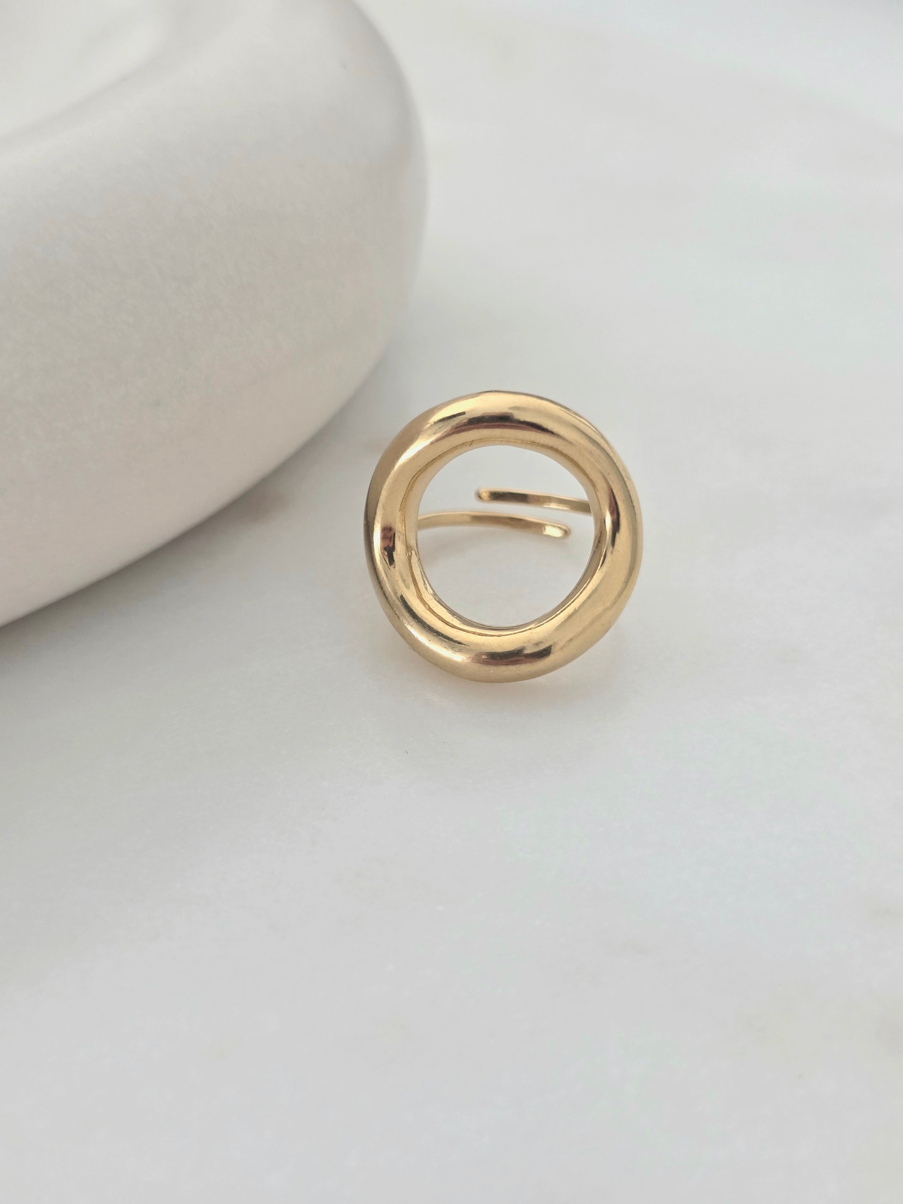 Louise • Bague en acier inoxydable