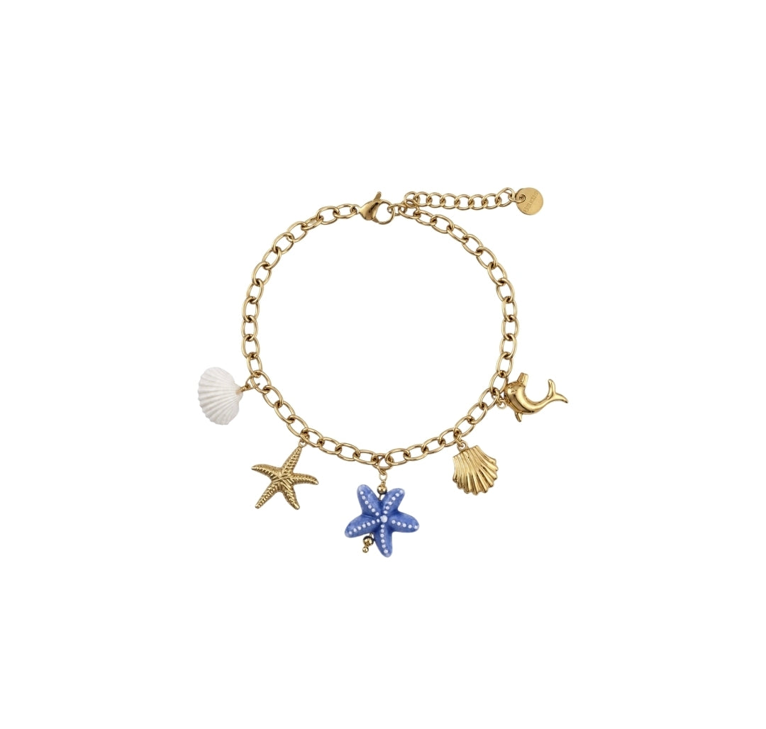 Fetia • Bracelet breloque acier inoxydable