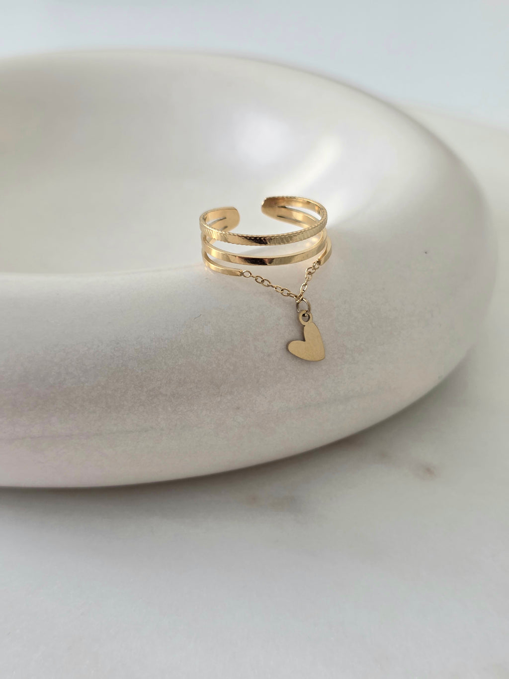 Lou • Bague en acier inoxydable