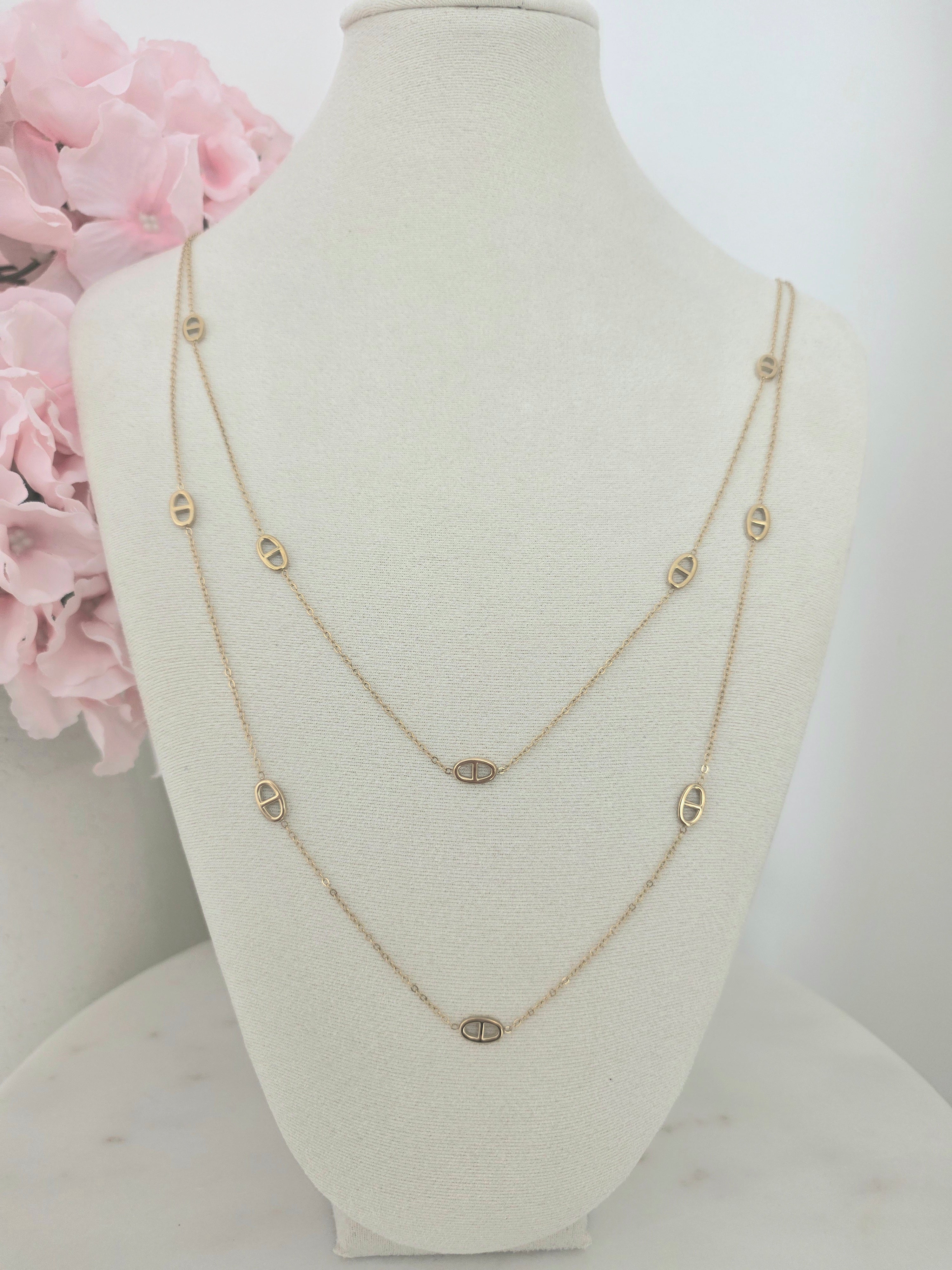 Camille • Sautoir en acier inoxydable