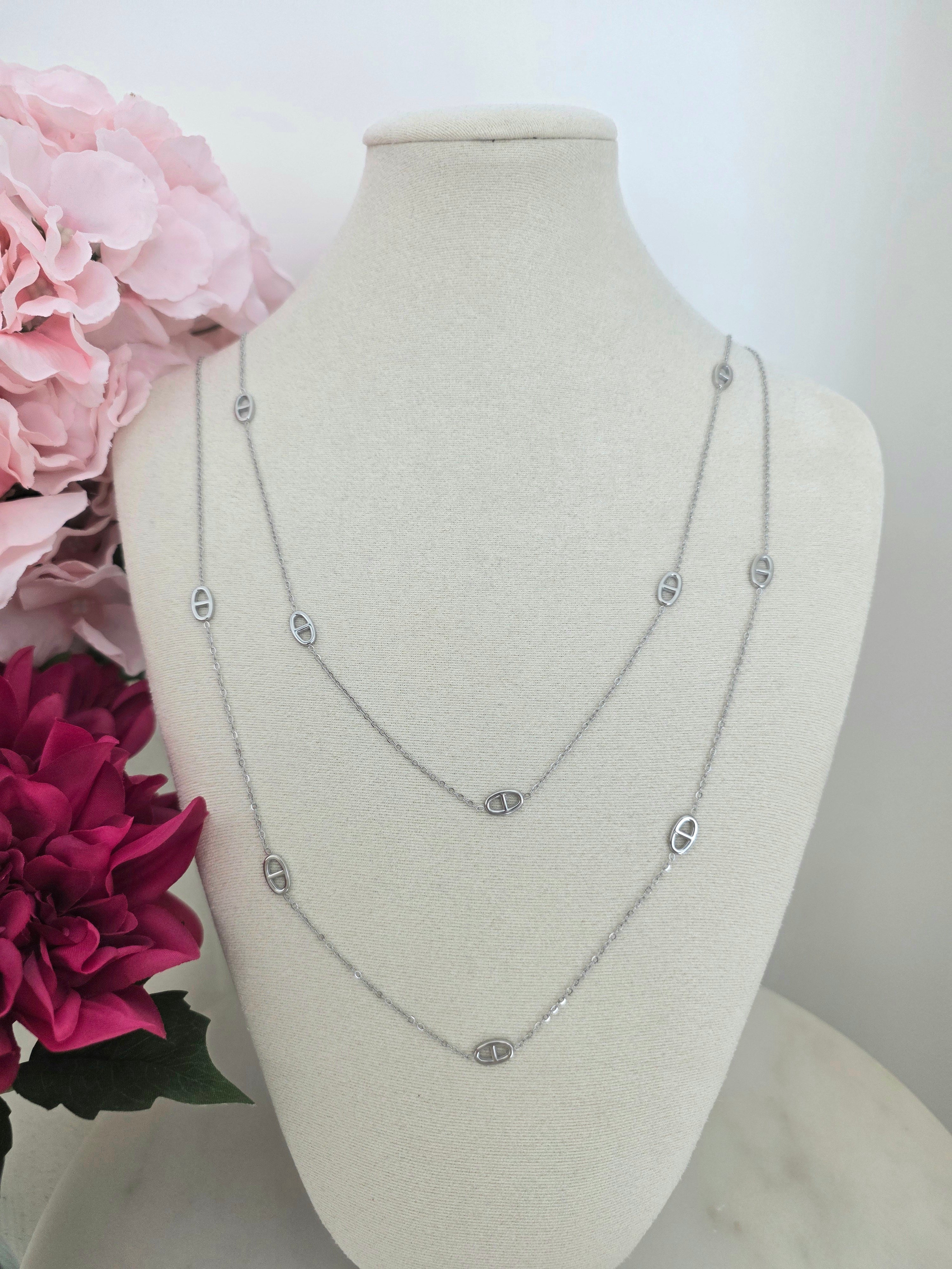 Camille • Sautoir en acier inoxydable