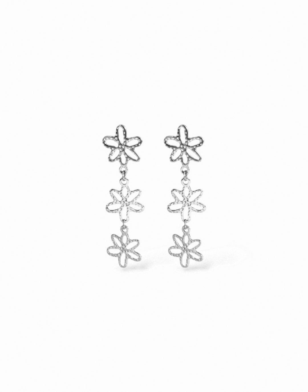 Erika • Boucles d'oreilles en acier inoxydable