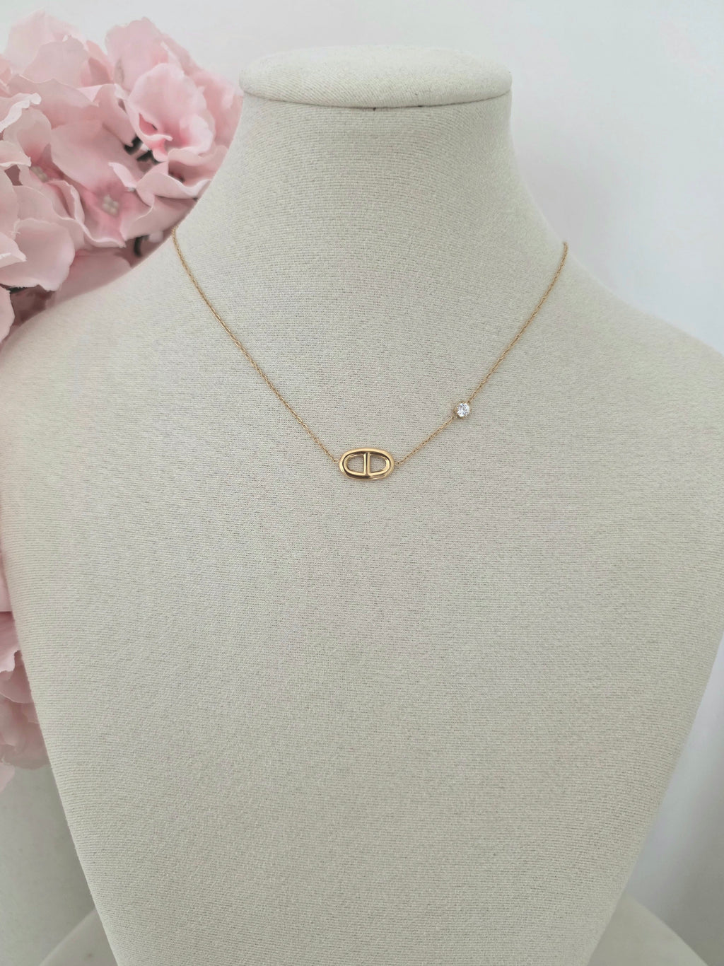 Léonie • Collier en acier inoxydable