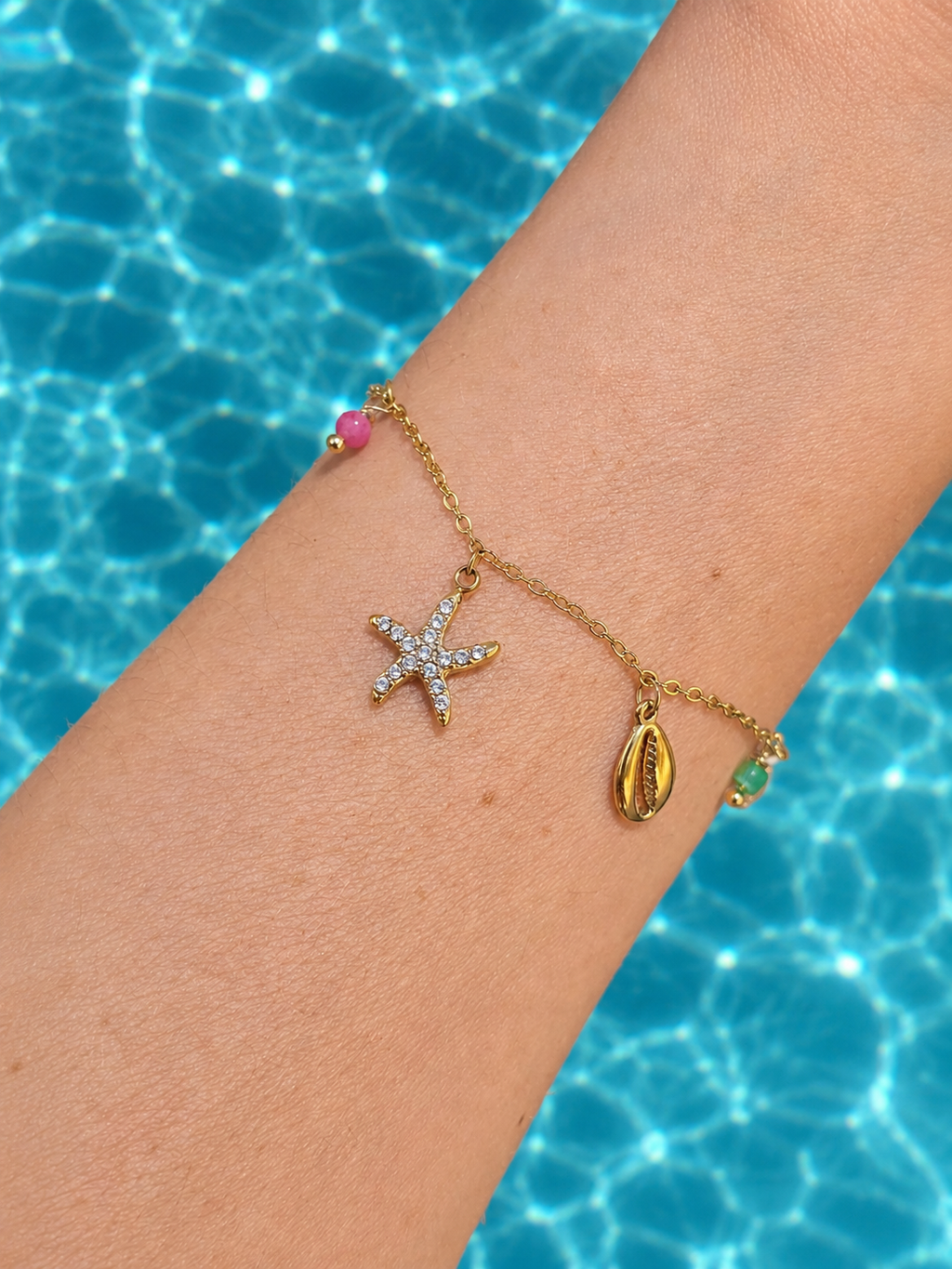 Nymphes • Bracelet acier inoxydable