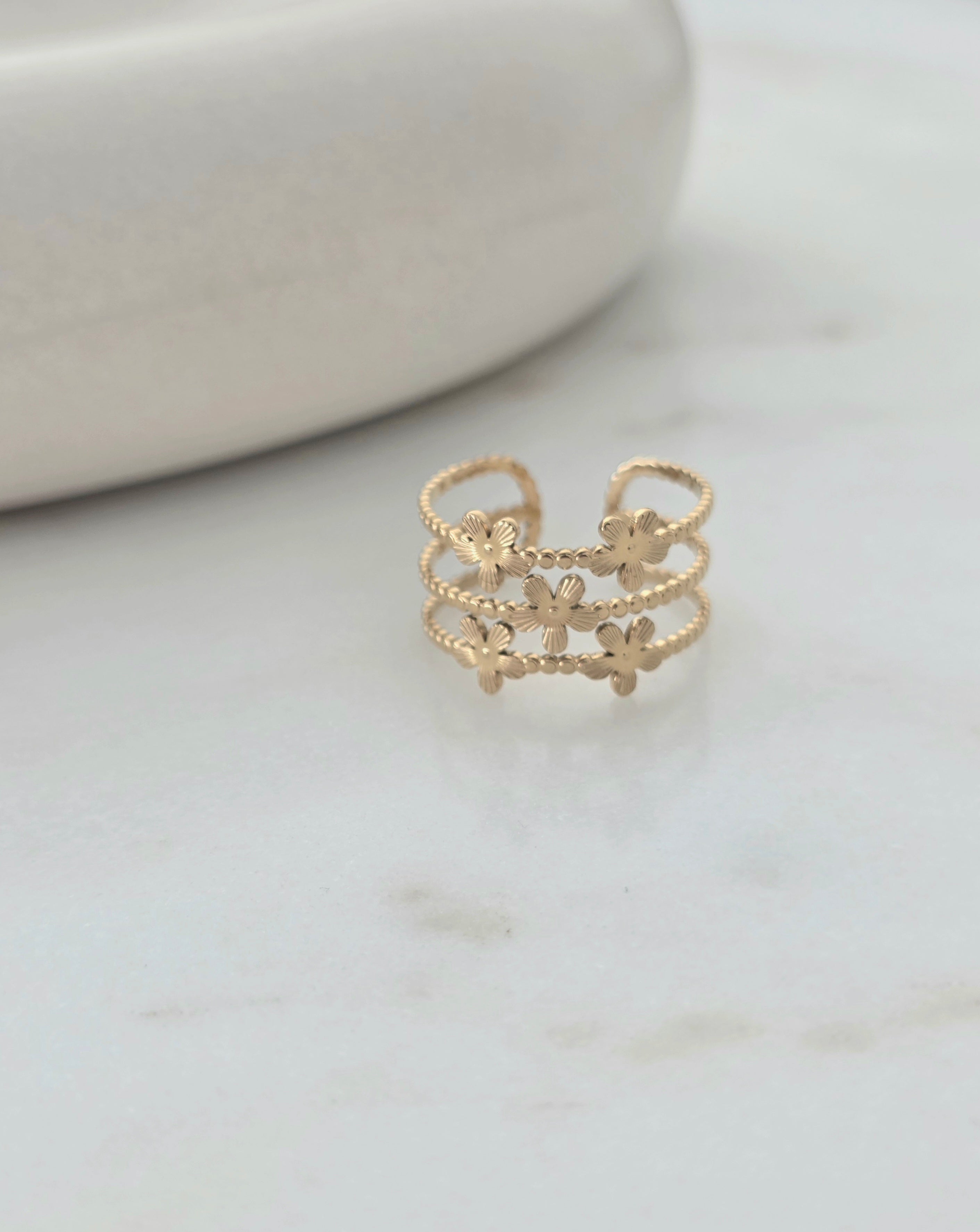 Célia • Bague en acier inoxydable